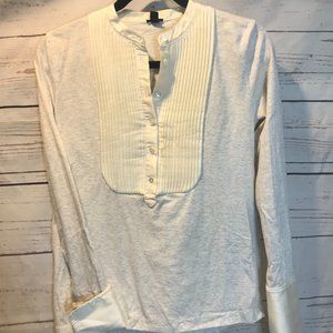 J. Crew Tuxedo-style Longsleeve T!